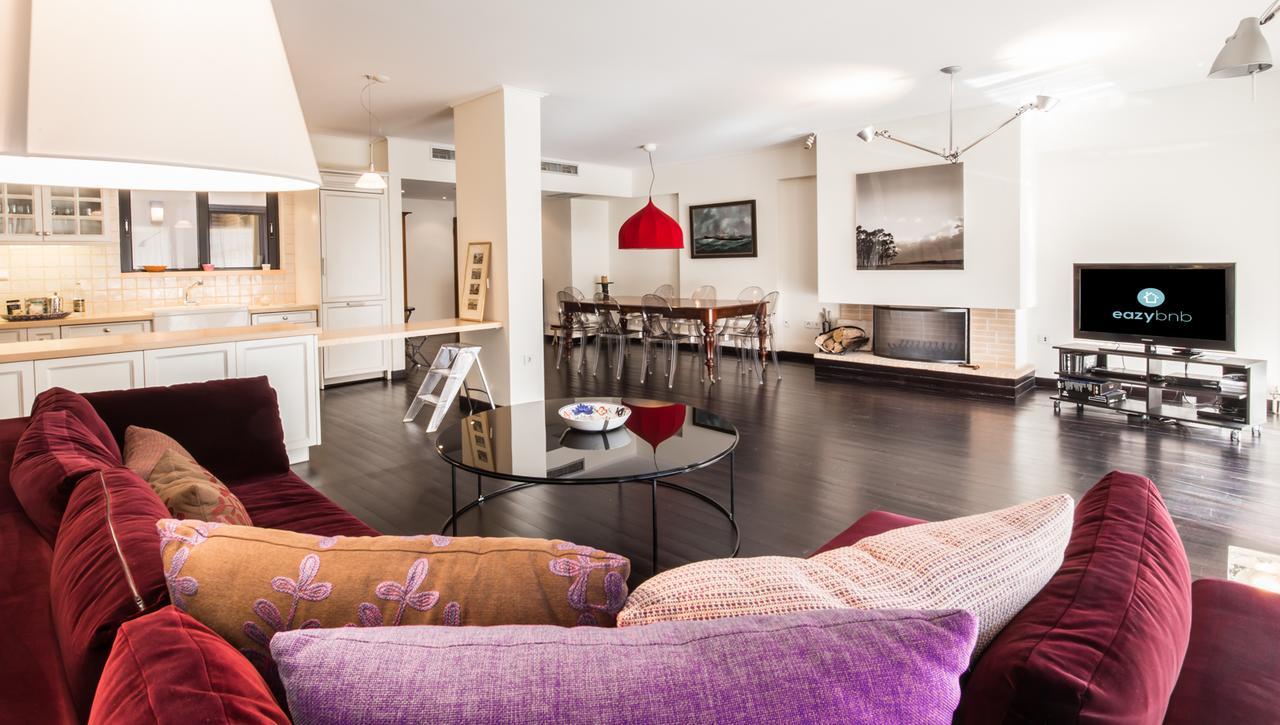 Ferienwohnung Pantheon Luxurious Flat Athen Exterior foto